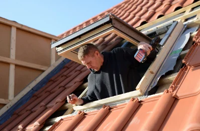Pose de fenêtres de toit Velux aux Laubies